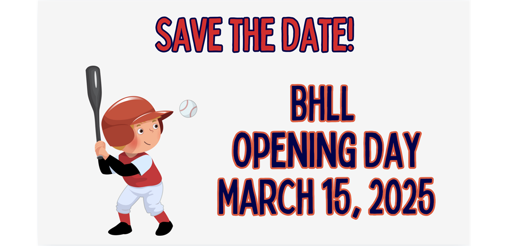 Save the Date: Opening Day